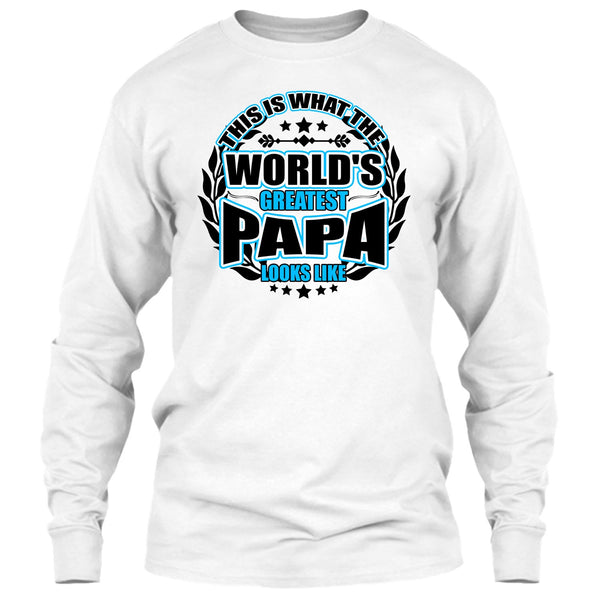 Worlds Greatest Papa T Shirt, Gift For Papa T Shirt