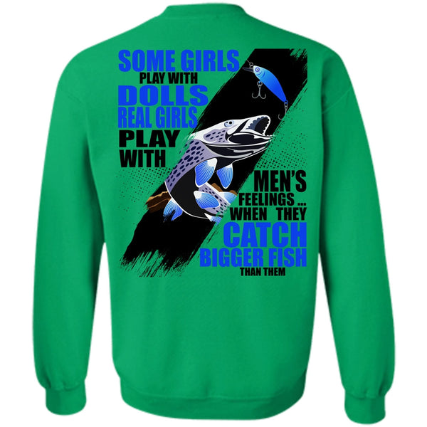 I Love Fishing T Shirt, They Catch Bigger Fish Sweatshirt