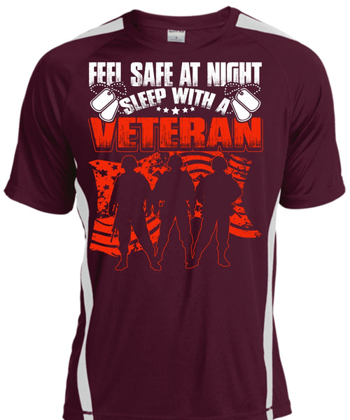 Sleep With A Veteran T Shirt, Being A Veteran T Shirt, Cool Shirt