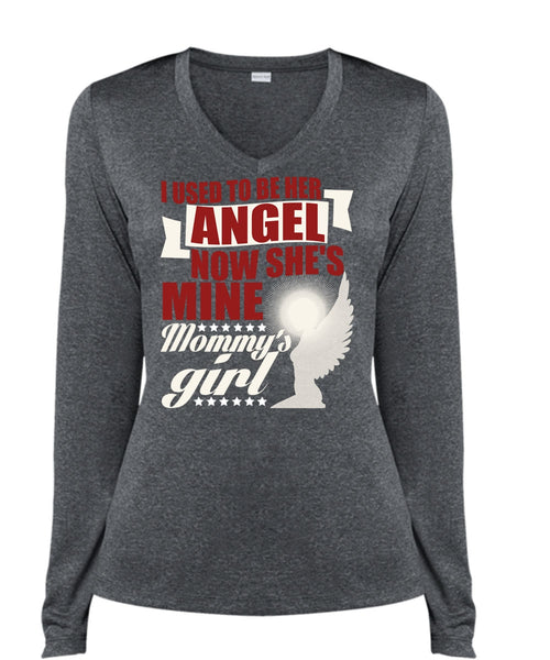 I Used To Be Her Angel T Shirt, Mommy's Girl T Shirt
