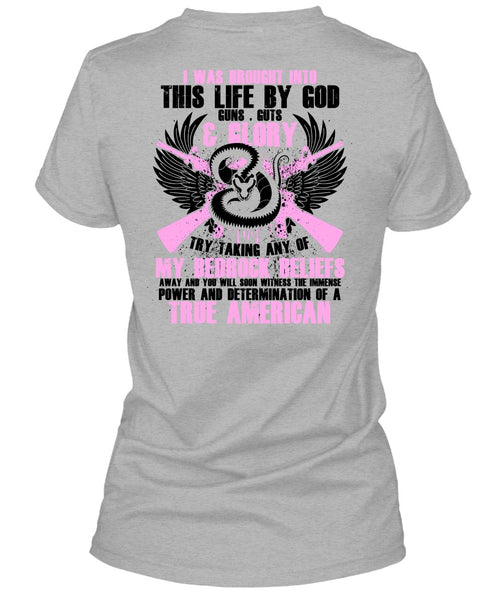 God Guns T Shirt, I Love Gunning T Shirt