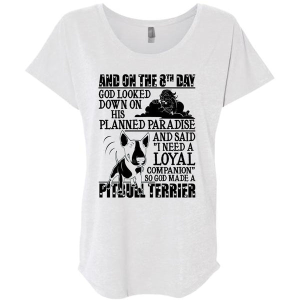 God Made A Pit Bull Terrier T Shirt, I Love Pit Bull T Shirt, Awesome T-Shirts