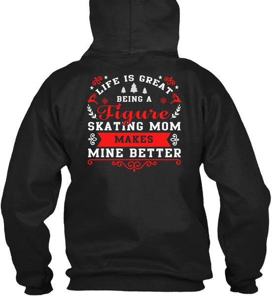 Being A Figure Skating Mom T Shirt, Calls Me A Mom T Shirt