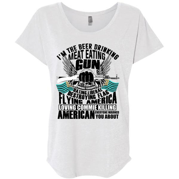 Meat Eating Gun T Shirt, I Love Gun T Shirt, Awesome T-Shirts