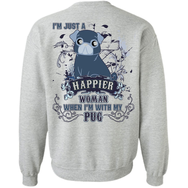 I Love Pug T Shirt, I'm With My Pug Sweatshirt