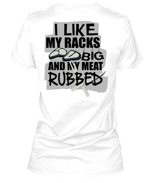 I Like My Racks Big T Shirt, I Love Chef T Shirt