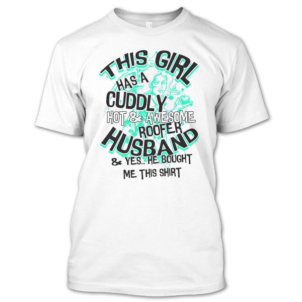 A black t-shirt with the shopify logo