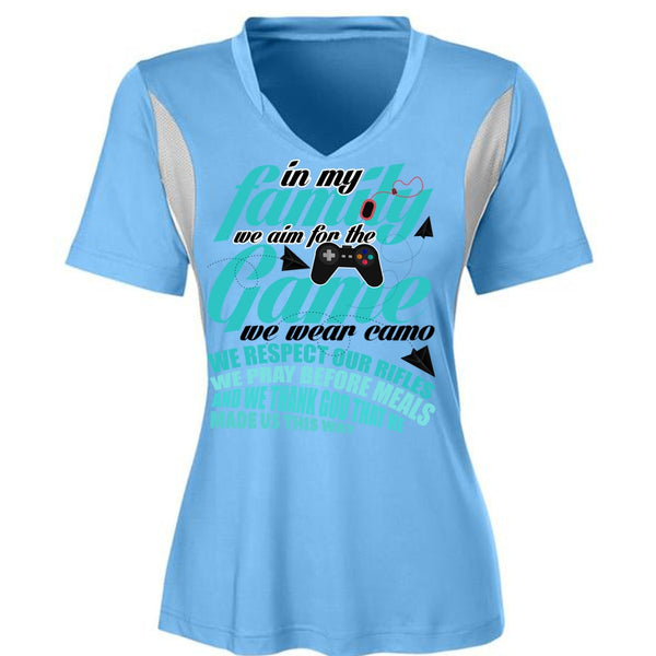 We Aim For The Game T Shirt, In My Family T Shirt