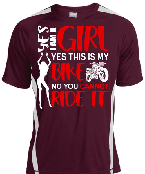 I Am A Girl T Shirt, This Is My Bike T Shirt, Cool Shirt