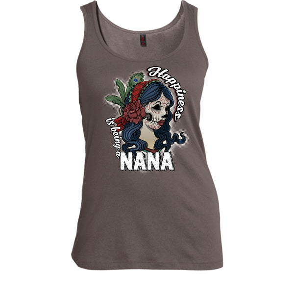 Happiness Is Being A Nana T Shirt, Coolest Nana Tank Top
