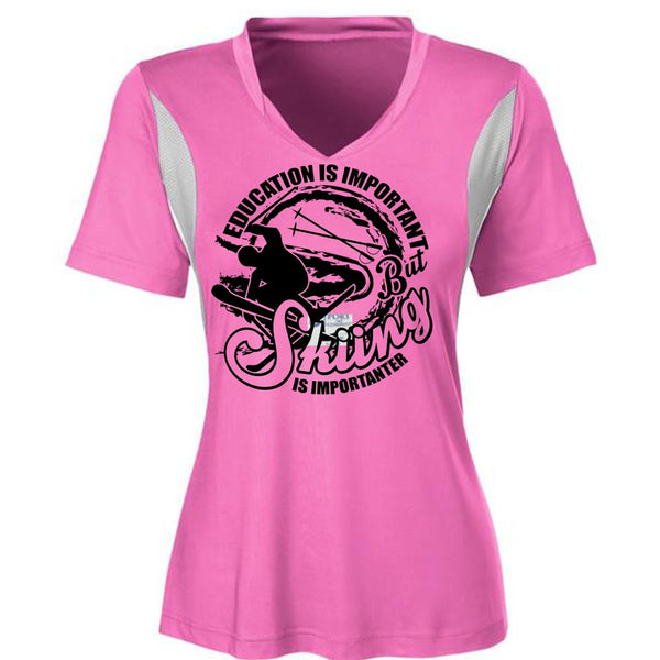 Education Is Important T Shirt, I Love Skiing T Shirt, Awesome T-Shirts