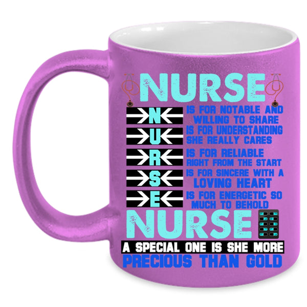 Awesome Gift For Nurse Coffee Mug, Nurse Accent Mug