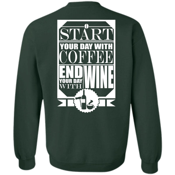End Your Day With Wine T Shirt, I Love Beer Sweatshirt