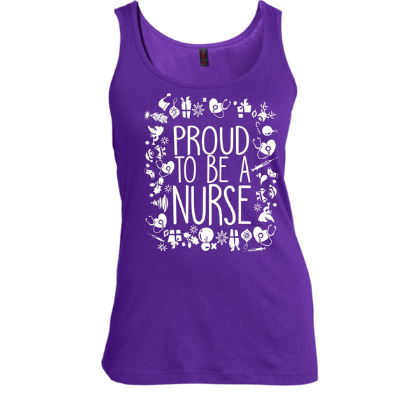 Proud To Be A Nurse T Shirt, Nurse Merry Christmas T Shirt, Cool T Shirt