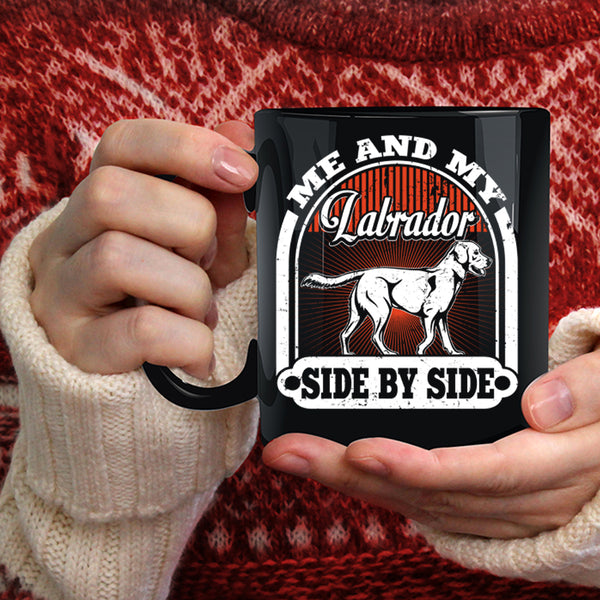 Me And My Labrador Side By Side Coffee Mug, I Love My Labrador Coffee Cup