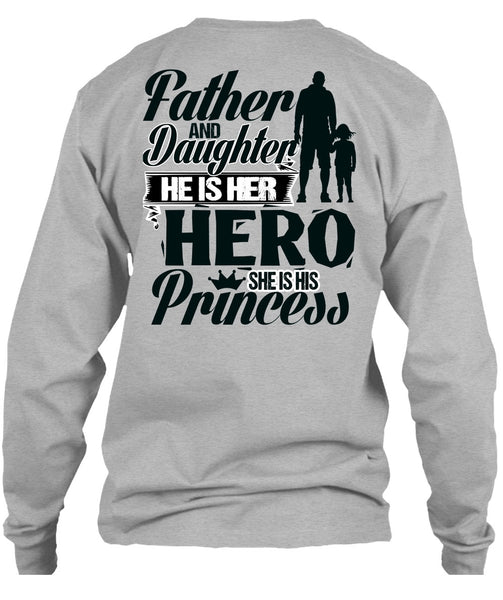 Father And Daughter T Shirt, I Love Papa T Shirt