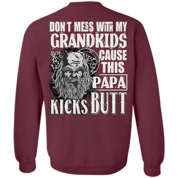 This Papa Kicks Built T Shirt, I Love Papa Sweatshirt