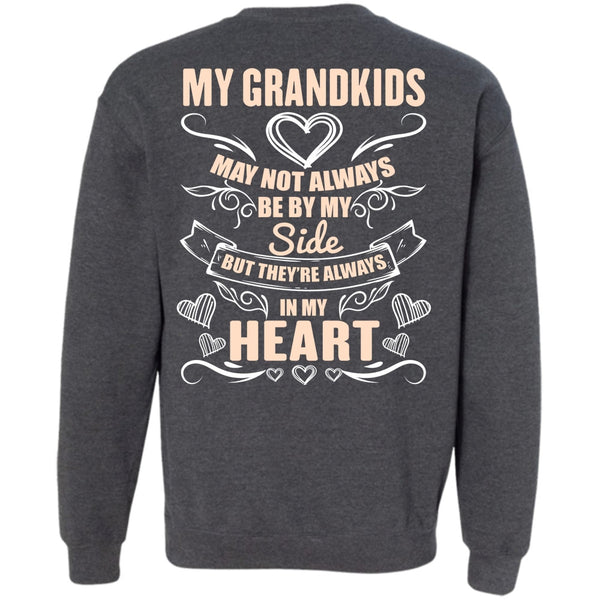 In My Heart T Shirt, I Love Grandkids Sweatshirt