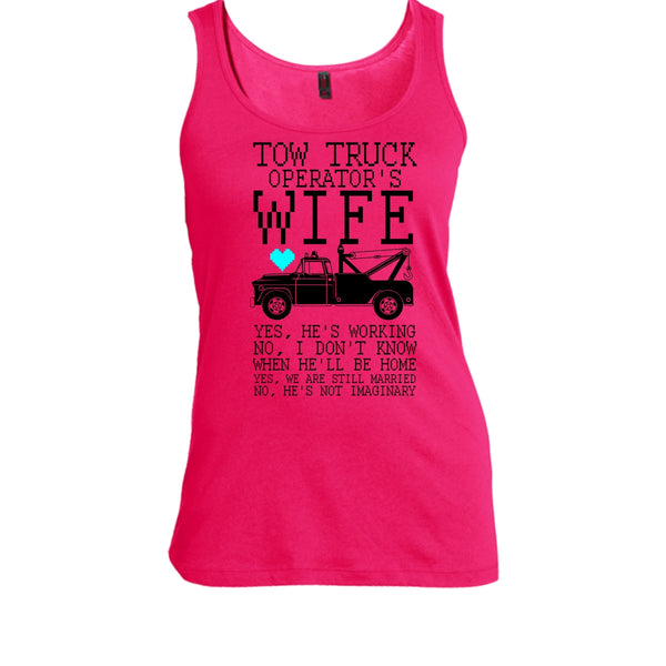 Tow Truck Operator's Wife T Shirt, Coolest Trucker T Shirt, Awesome t-shirts
