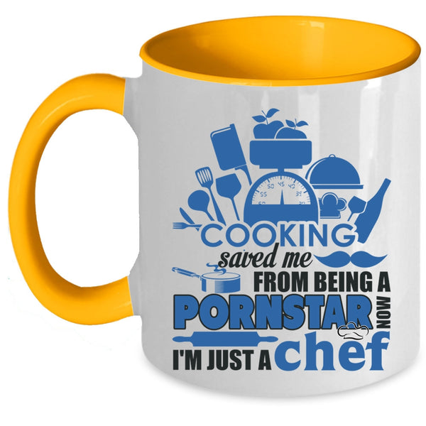 I'm Just A Chef Coffee Mug, Cooking Accent Mug