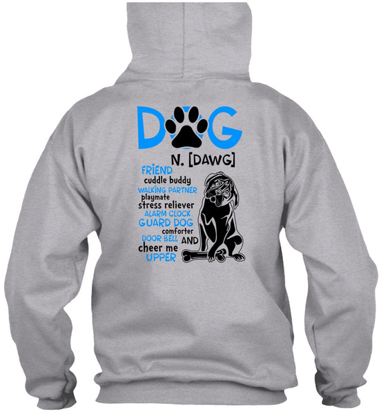 Dog Friend Cuddle Buddy Walking T Shirt, Dog Comforter Door Bell T Shirt