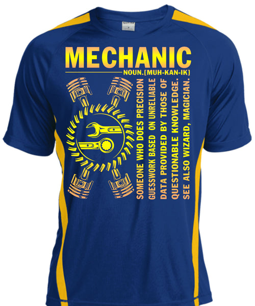 Being A Mechanic T Shirt, Who Does Precision Guesswork T Shirt, Cool Shirt