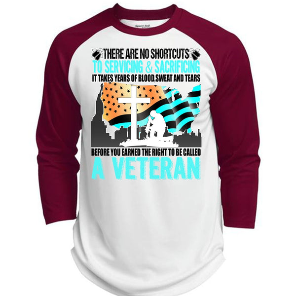To Be Called A Veteran T Shirt, I Love Veteran T Shirt, Awesome T-Shirts  (Polyester Game Baseball Jersey)