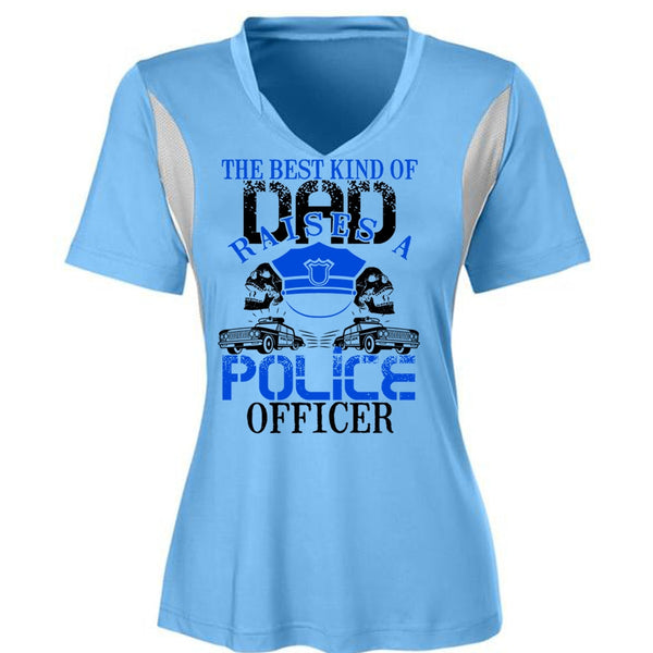 The Best Kind Of Dad Raises A Police Officer T Shirt, I Love Police T Shirt, Awesome T-Shirts