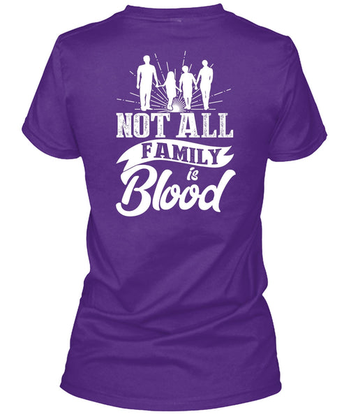 Not All Family Is Blood T Shirt, Being A Papa T Shirt