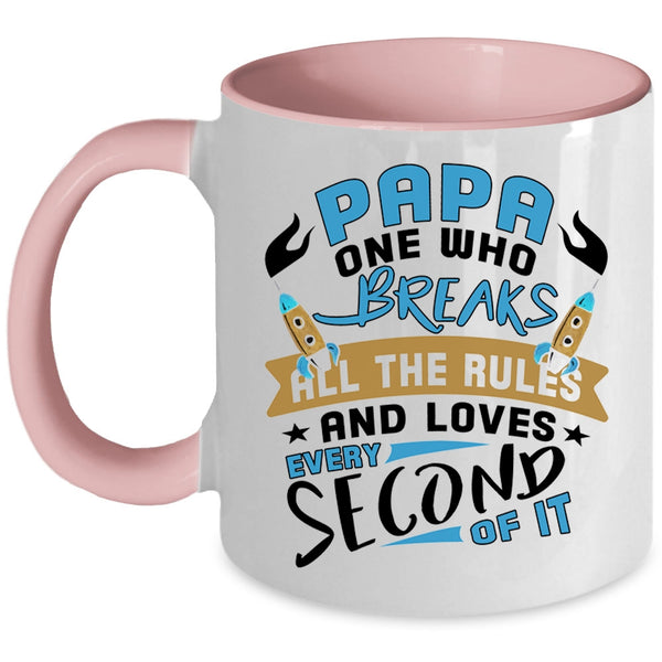 Best Gift For Papa Coffee Mug, Awesome Papa Accent Mug