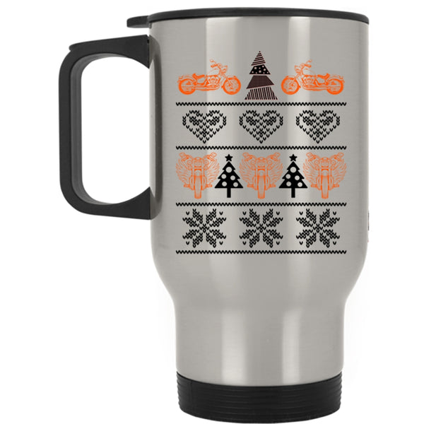 Christmas Family Vacation  Travel Mug, Awesome Biker Mug