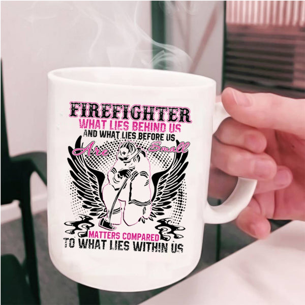 Cool Gift For Firefighters Coffee Mug, Firefighter Cup