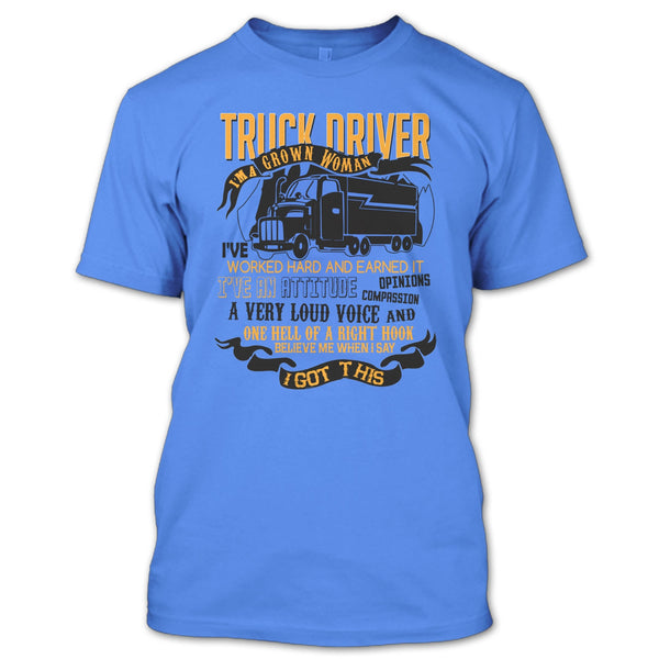 Trucker Driver T Shirt, Coolest Truck Driver T Shirt