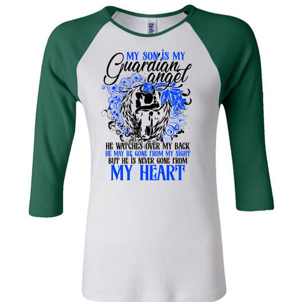 My Son Is My Guardian Angel T Shirt, I Love Son T Shirt, Awesome T-Shirts