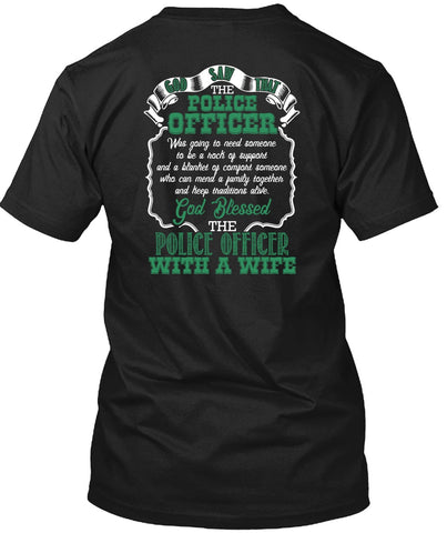 A black t-shirt with the shopify logo