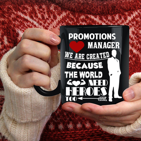Promotions Manager Coffee Mug, Awesome Manager Coffee Cup