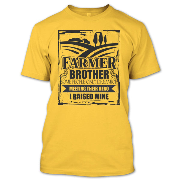 Farmer Brother T Shirt, Gift For Farmer T Shirt