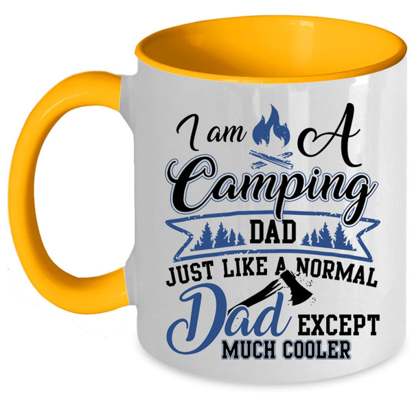 Best Gift For Camping Dad Coffee Mug, I Am A camping Dad Accent Mug