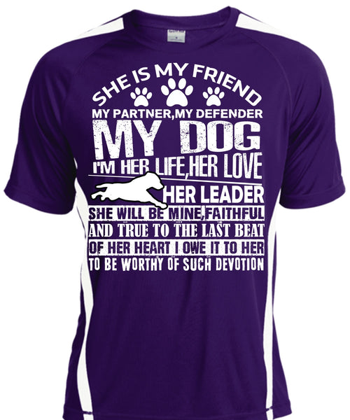 My Defender My Dog T Shirt, I'm Her Life Her Love T Shirt, Cool Shirt