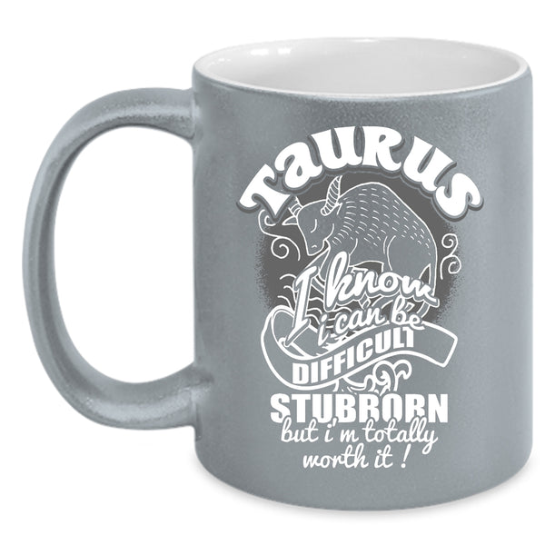 Taurus Coffee Mug, Birthday Gift For My Daughter Coffee Cup