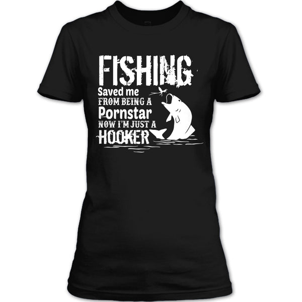 A black t-shirt with the shopify logo