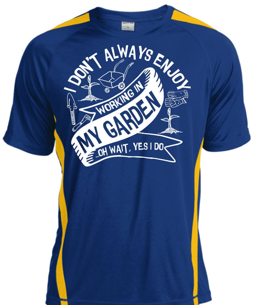 Working In My Garden T Shirt, Being A Gardener T Shirt, Cool Shirt