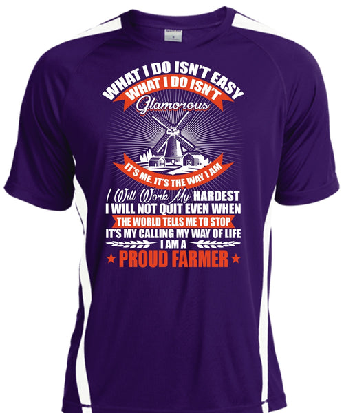 I Am A Proud Farmer T Shirt, My Way Of Life T Shirt, Cool Shirt