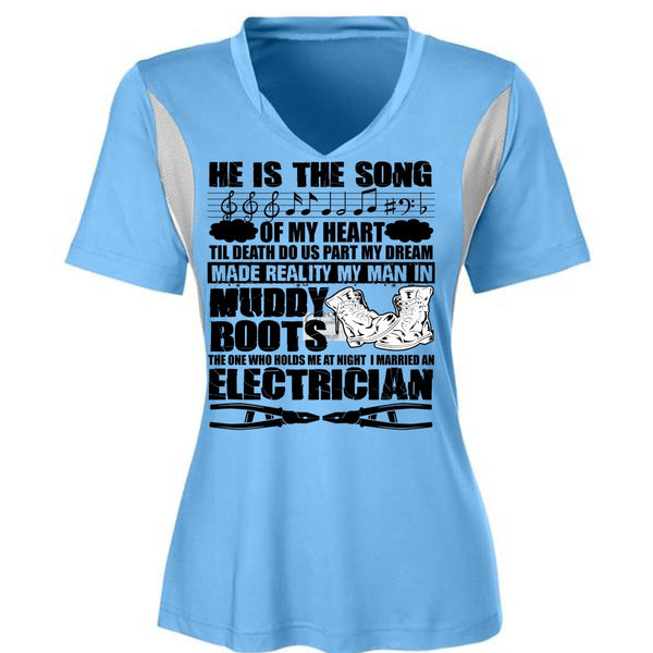 I Married An Electrician T Shirt, I Love Electrician T Shirt, Awesome T-Shirts