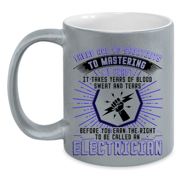 Awesome Electrician Coffee Mug, To Be Called An Electrician Accent Mug