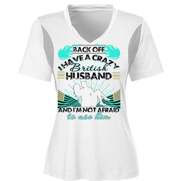 I Have A Cray British Husband T Shirt, I Love Husband T Shirt, Awesome T-Shirts