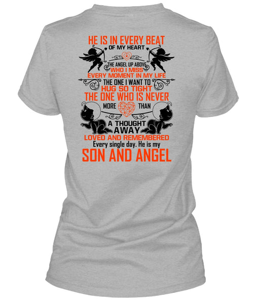 Beat Of My Heart T Shirt, I Love Son T Shirt