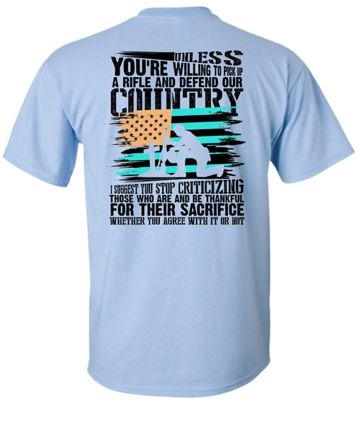 Defend Our Country T Shirt, I Love Veteran T Shirt