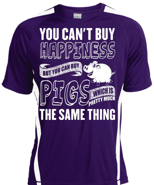 You Can Buy Pigs T Shirt, You Can't Buy Happiness T Shirt, Cool Shirt