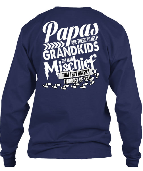 Papas Are There To Help Grandkids T Shirt, Being A Baby T Shirt
